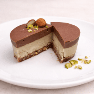 Mini tortukas „Šokoladinė riešutų karamelė”