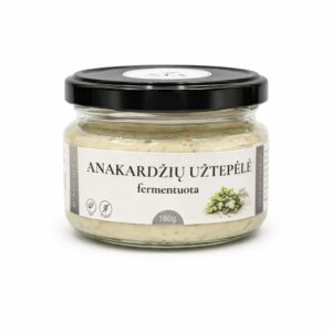 Anakardžių užtepėlė su petražolėmis (180 g)